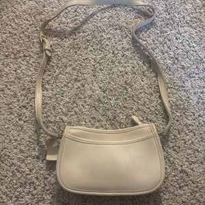 Vintage Coach Bone Leather Bag